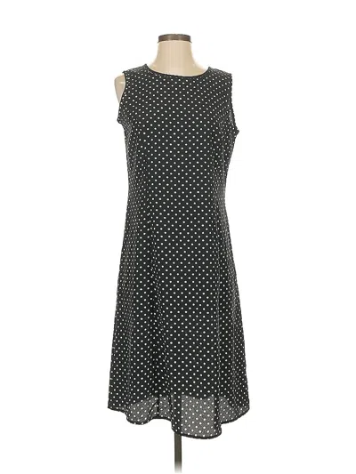Pre-owned Susan Graver Casual Dress In Black