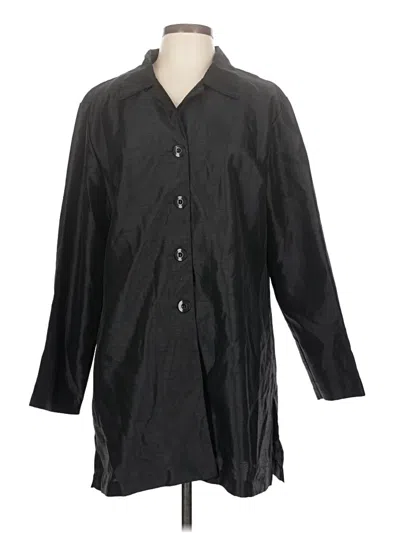Pre-owned Susan Graver Casual Dress In Black