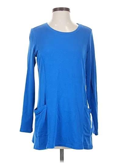 Pre-owned Susan Graver Casual Dress In Blue