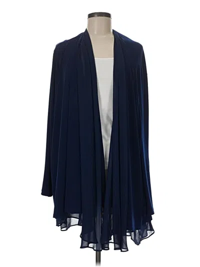 Pre-owned Susan Graver Casual Dress In Blue