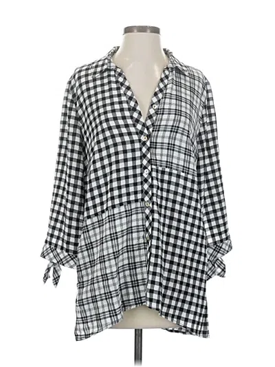 Pre-owned Susan Graver Casual Dress In Gray