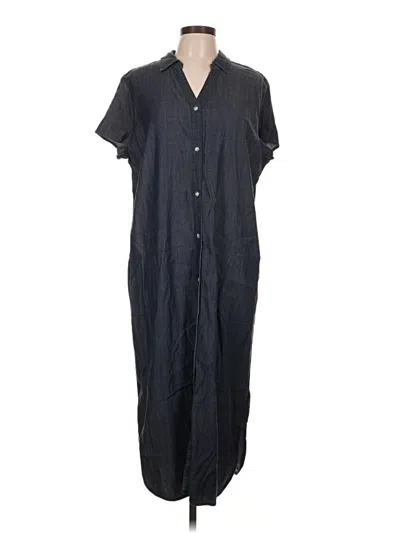 Pre-owned Susan Graver Casual Dress In Gray