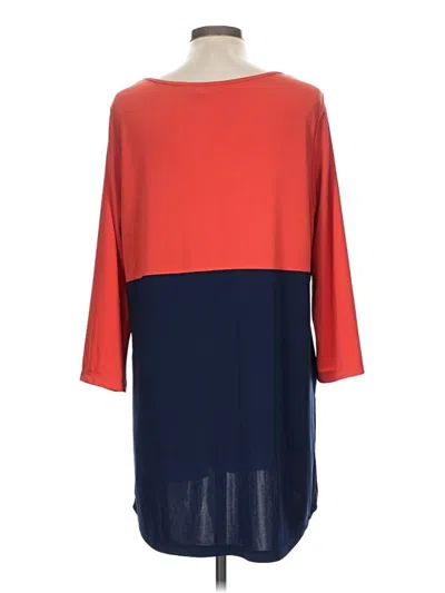 Pre-owned Susan Graver Casual Dress In Red