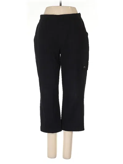 Pre-owned Susan Graver Casual Pants In Black