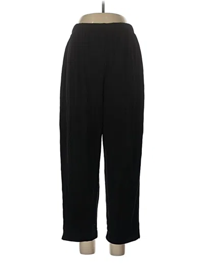 Pre-owned Susan Graver Casual Pants In Black