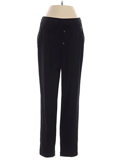 Pre-owned Susan Graver Casual Pants In Black