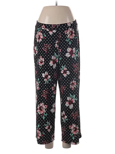 Pre-owned Susan Graver Casual Pants In Black