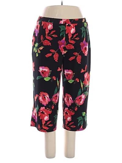 Pre-owned Susan Graver Casual Pants In Black