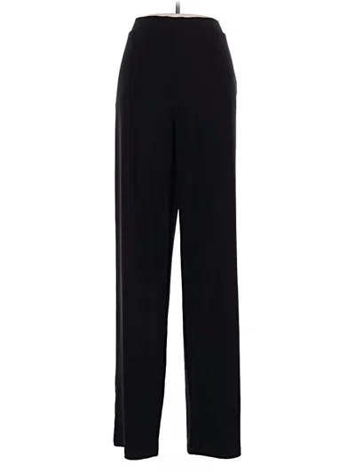 Pre-owned Susan Graver Casual Pants In Black