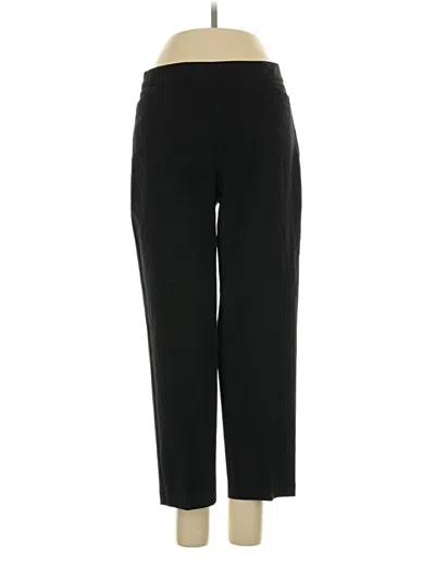 Pre-owned Susan Graver Casual Pants In Black