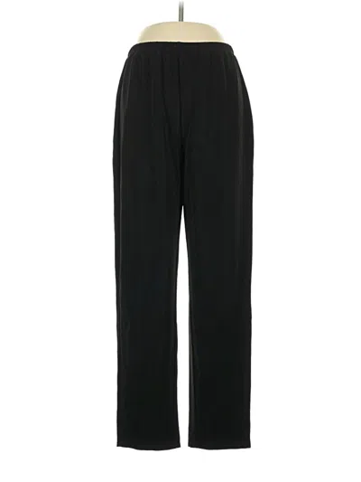 Pre-owned Susan Graver Casual Pants In Black