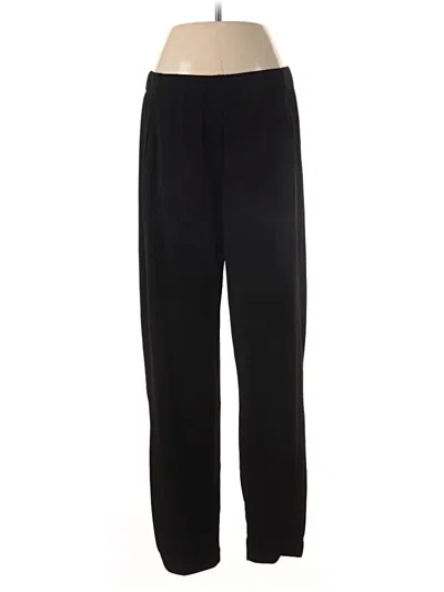 Pre-owned Susan Graver Casual Pants In Black