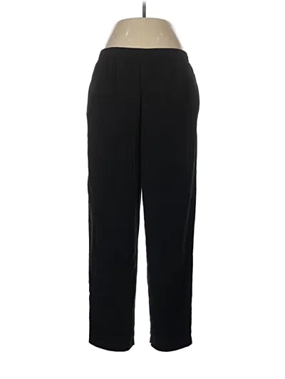 Pre-owned Susan Graver Casual Pants In Black
