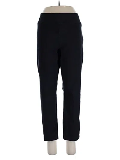 Pre-owned Susan Graver Casual Pants In Black