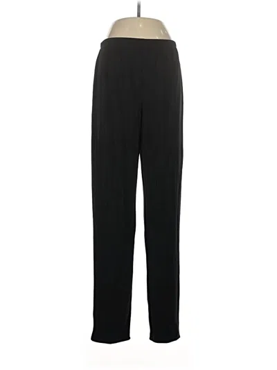 Pre-owned Susan Graver Casual Pants In Black