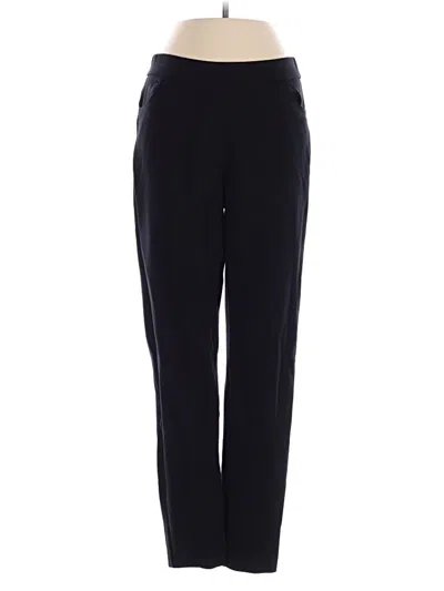 Pre-owned Susan Graver Casual Pants In Black