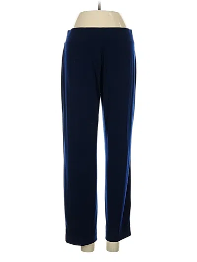 Pre-owned Susan Graver Casual Pants In Blue