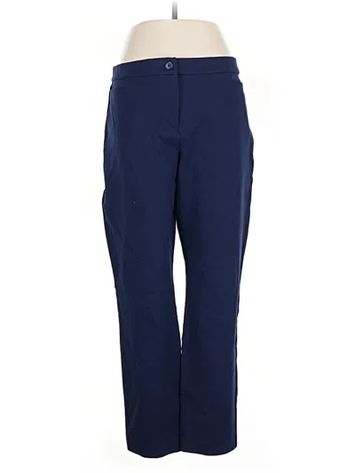 Pre-owned Susan Graver Casual Pants In Blue