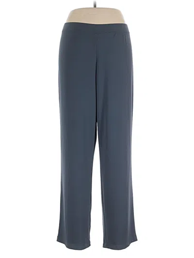 Pre-owned Susan Graver Casual Pants In Blue