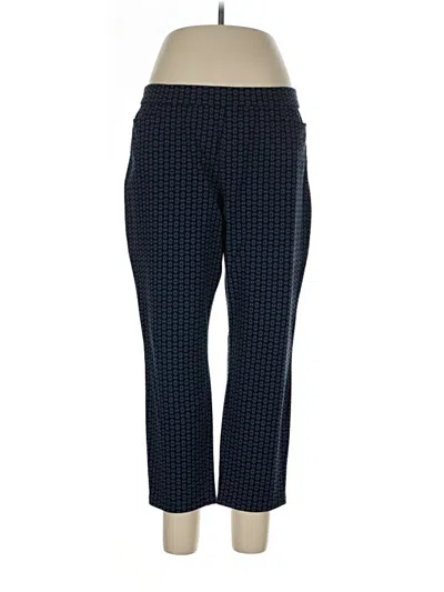 Pre-owned Susan Graver Casual Pants In Blue