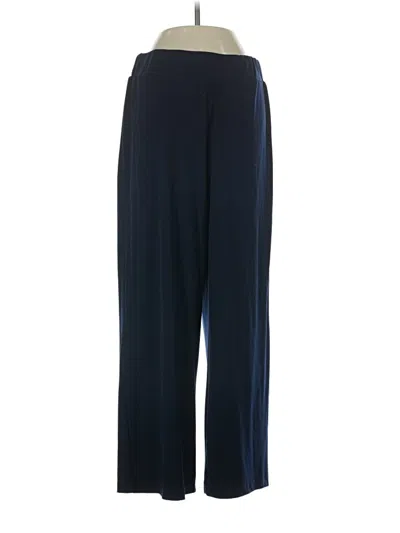 Pre-owned Susan Graver Casual Pants In Blue