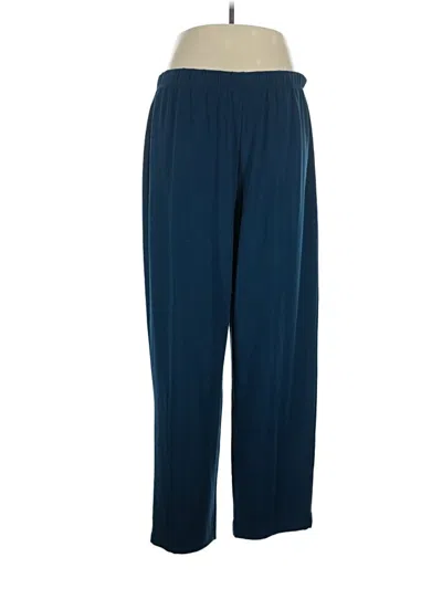Pre-owned Susan Graver Casual Pants In Blue
