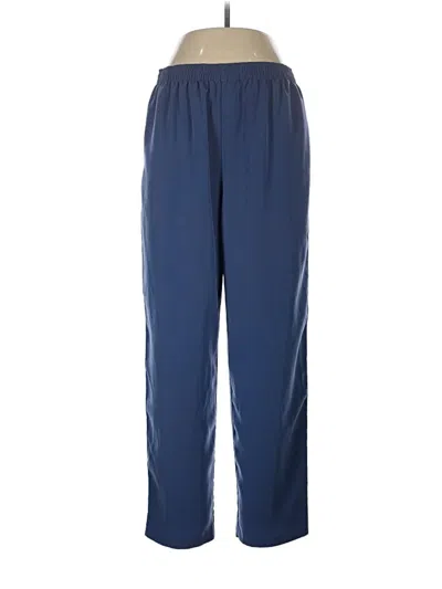 Pre-owned Susan Graver Casual Pants In Blue