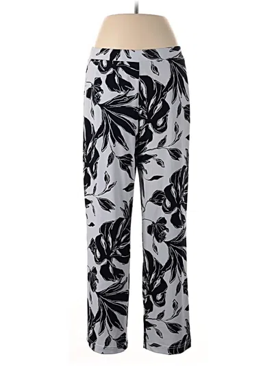 Pre-owned Susan Graver Casual Pants In Gray