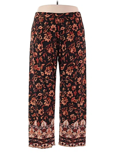 Pre-owned Susan Graver Casual Pants In Orange