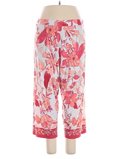 Pre-owned Susan Graver Casual Pants In Pink