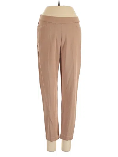 Pre-owned Susan Graver Casual Pants In Tan