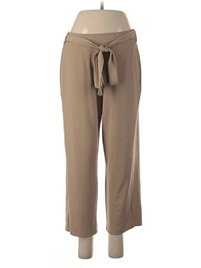 Pre-owned Susan Graver Casual Pants In Tan