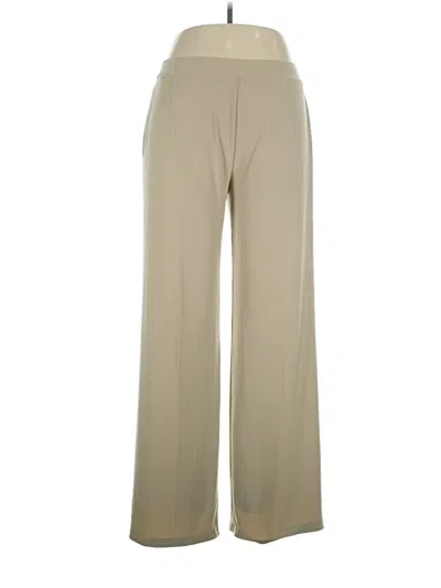 Pre-owned Susan Graver Casual Pants In Tan