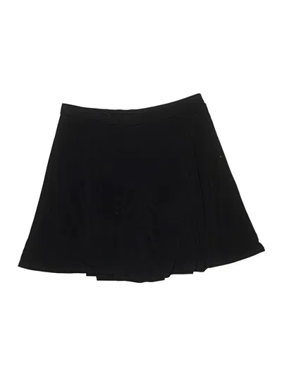 Pre-owned Susan Graver Casual Skirt In Black