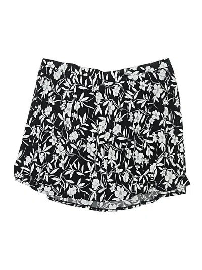 Pre-owned Susan Graver Casual Skirt In Black