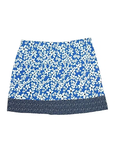 Pre-owned Susan Graver Casual Skirt In Blue