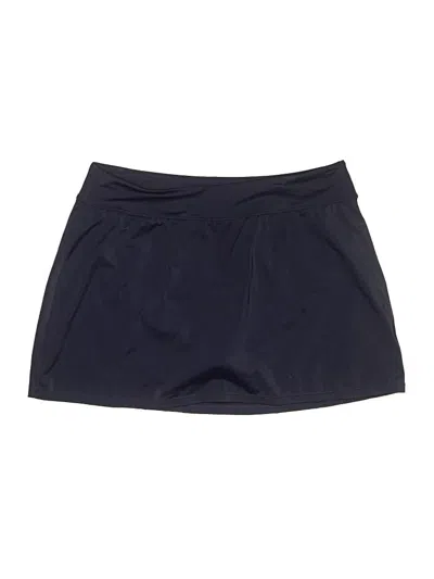 Pre-owned Susan Graver Casual Skirt In Blue