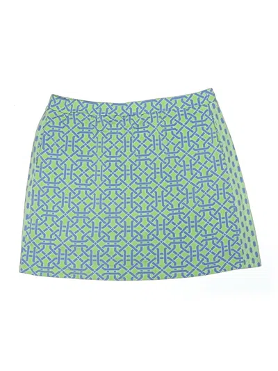Pre-owned Susan Graver Casual Skirt In Green