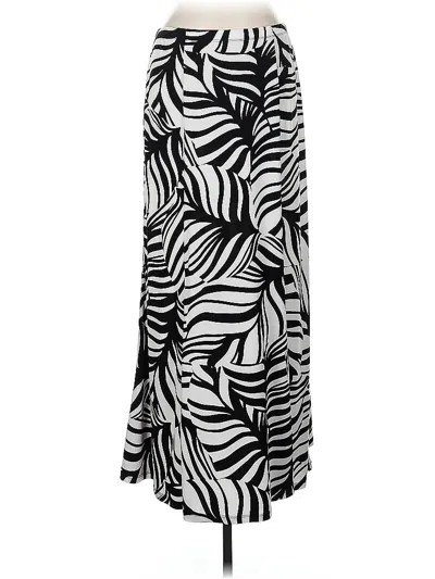 Pre-owned Susan Graver Casual Skirt In Silver