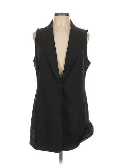 Pre-owned Susan Graver Cocktail Dress In Black