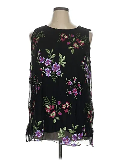 Pre-owned Susan Graver Cocktail Dress In Black