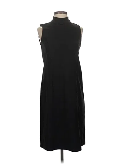 Pre-owned Susan Graver Cocktail Dress In Black