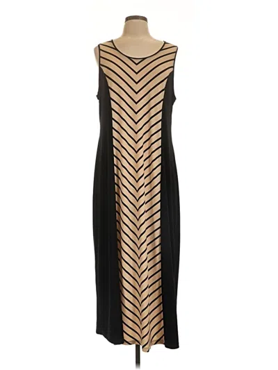 Pre-owned Susan Graver Cocktail Dress In Black