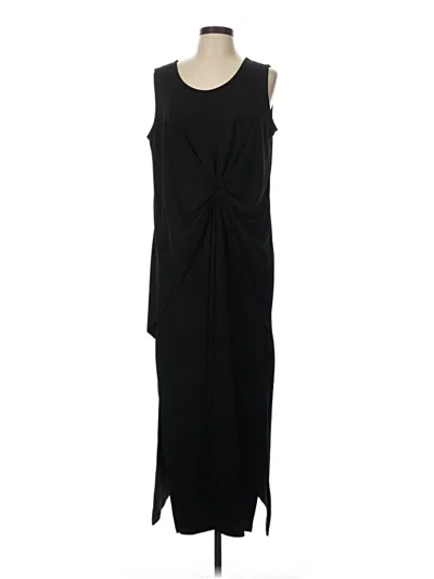 Pre-owned Susan Graver Cocktail Dress In Black