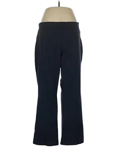 Pre-owned Susan Graver Dress Pants In Blue