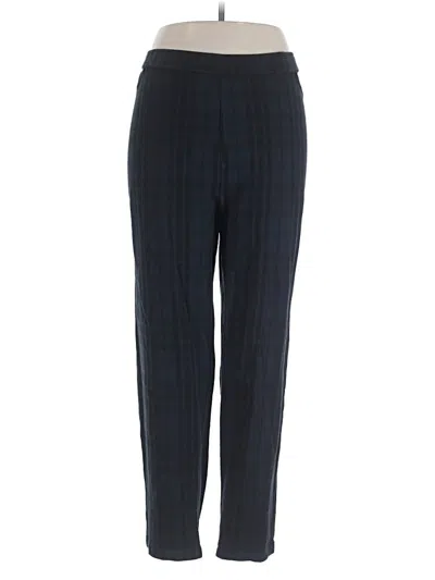 Pre-owned Susan Graver Dress Pants In Blue
