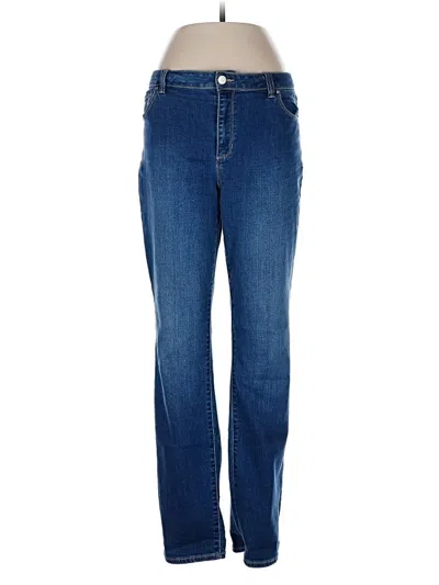 Pre-owned Susan Graver Jeans In Blue