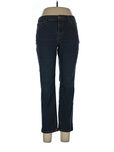 Pre-owned Susan Graver Jeans In Blue