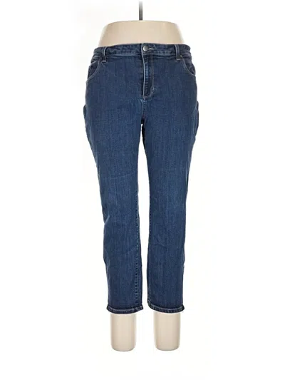 Pre-owned Susan Graver Jeans In Blue