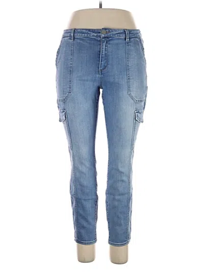 Pre-owned Susan Graver Jeans In Blue